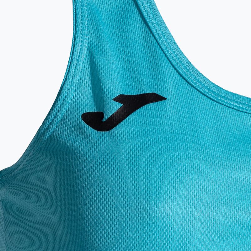 Дамска тениска за бягане Joma Siena II turquoise 3