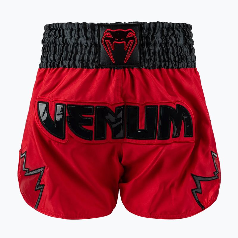 Мъжки тренировъчни шорти Venum Inferno Muay Thai червено/тъмносив/черно
