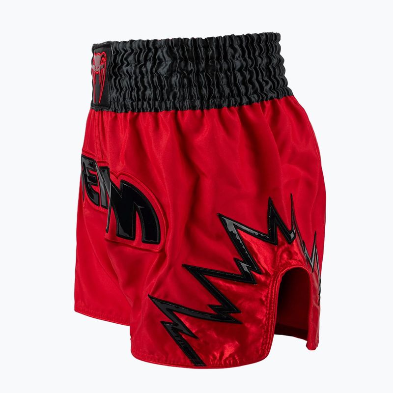 Мъжки тренировъчни шорти Venum Inferno Muay Thai червено/тъмносив/черно 3