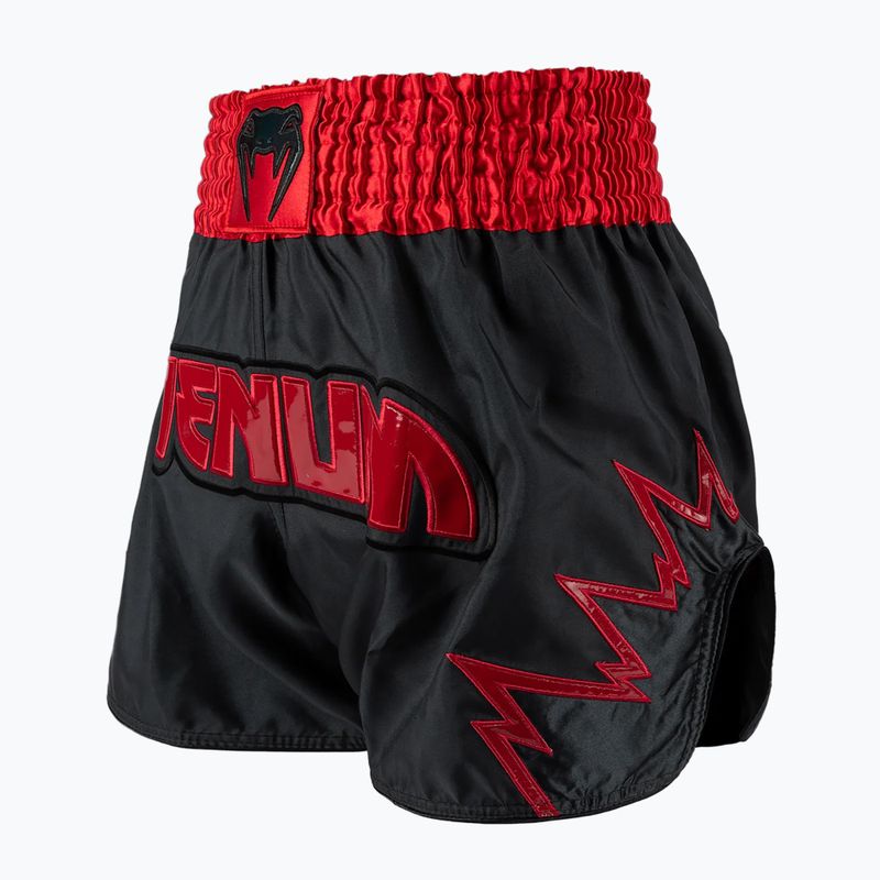 Мъжки тренировъчни шорти Venum Inferno Muay Thai въглен сив/червен 3