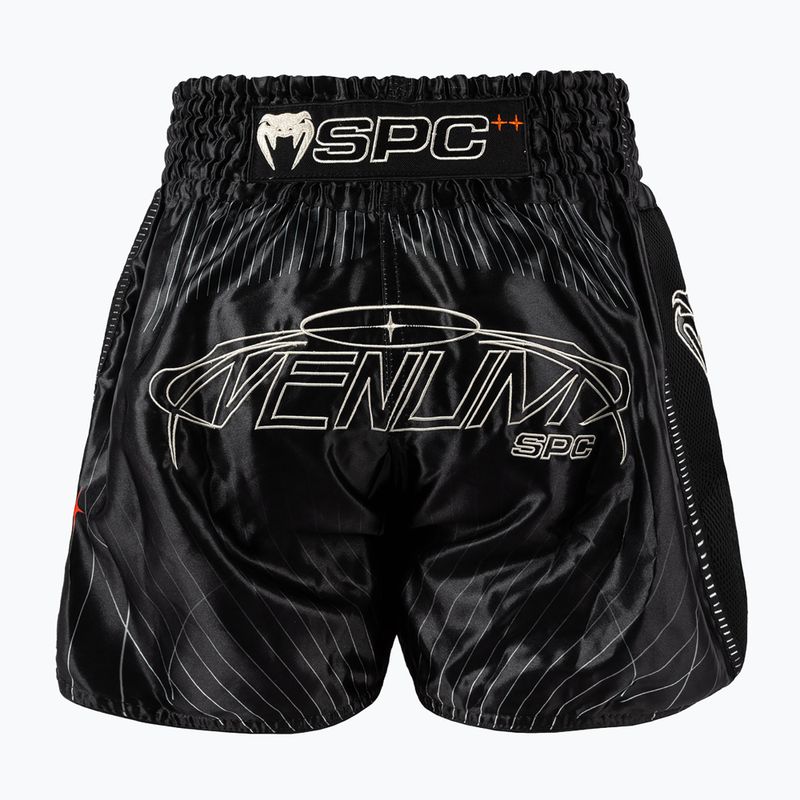 Мъжки шорти за тренировка Venum Eclipse Muay Thai black/ivory 2