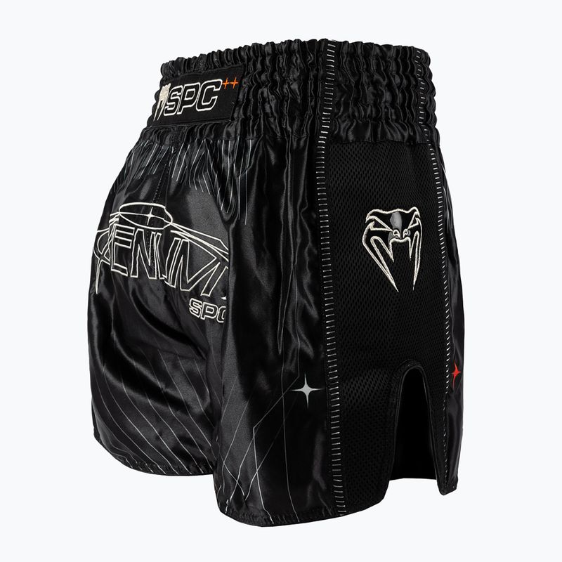 Мъжки шорти за тренировка Venum Eclipse Muay Thai black/ivory 4