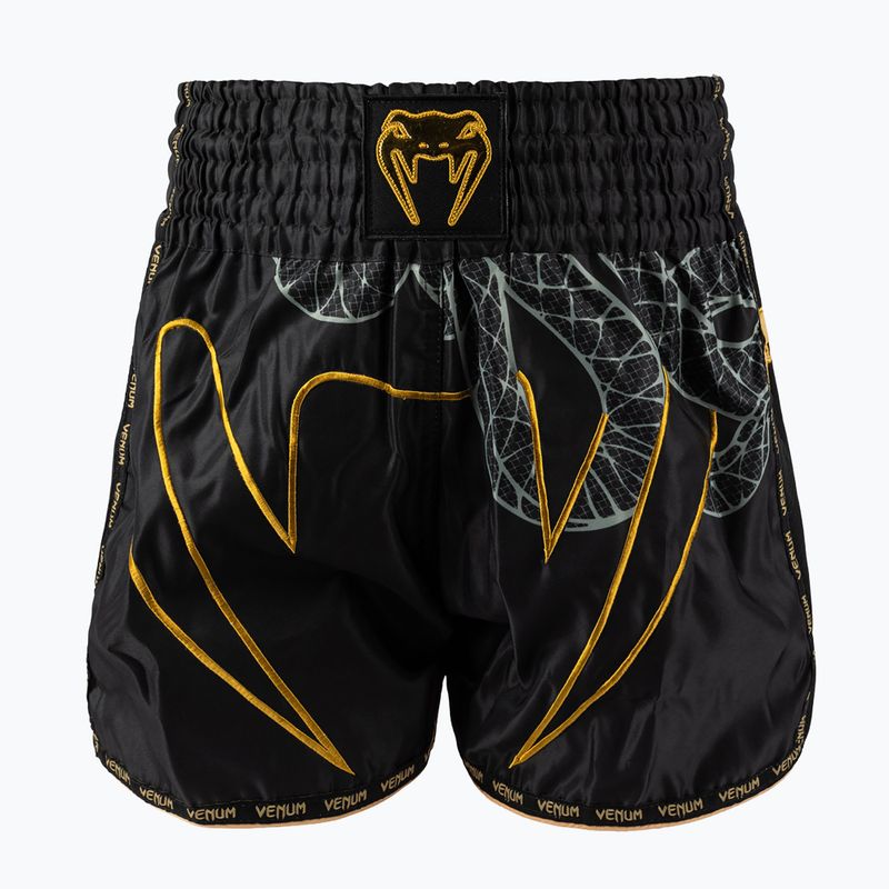 Мъжки шорти за тренировка Venum Serpenti Muay Thai black/silver/gold