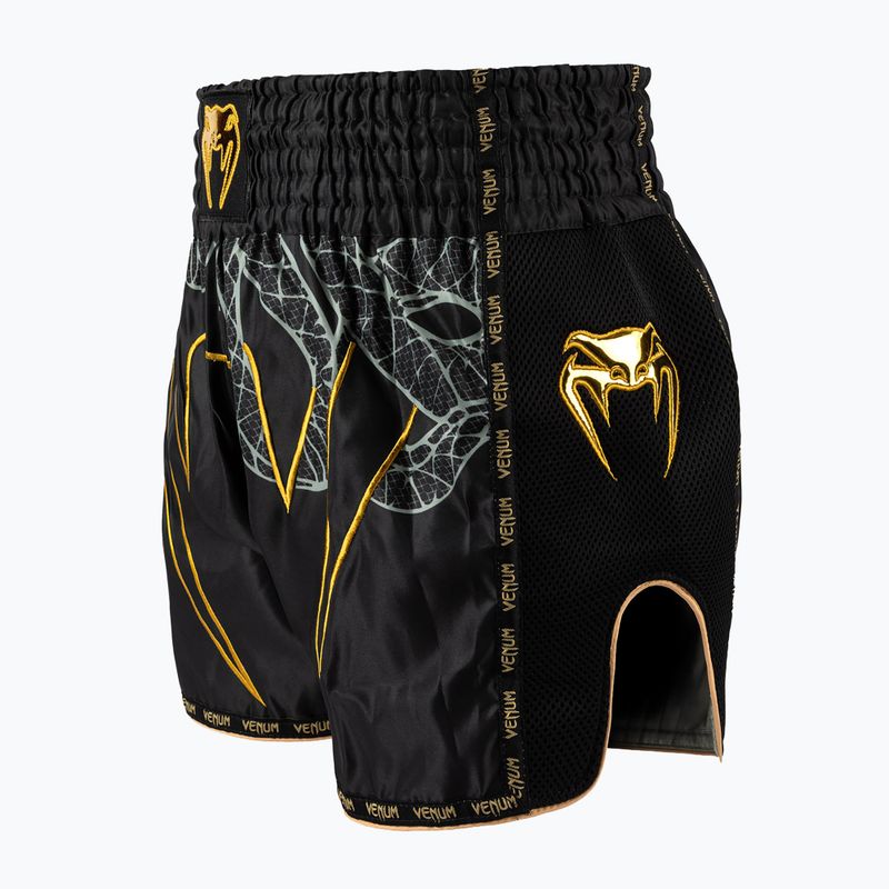 Мъжки шорти за тренировка Venum Serpenti Muay Thai black/silver/gold 3