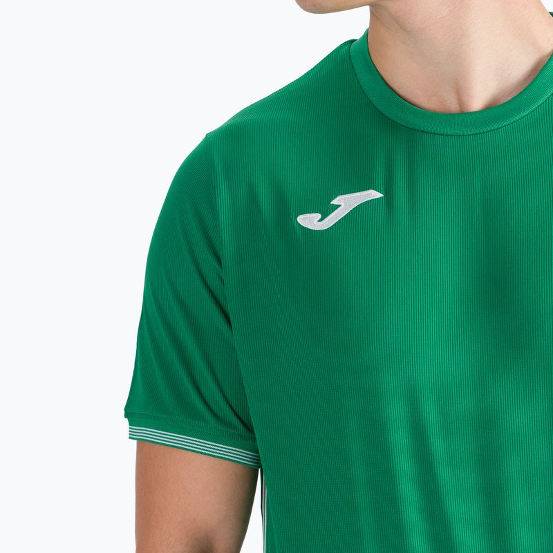 Мъжка футболна фланелка Joma Compus III Green 101587.450 4