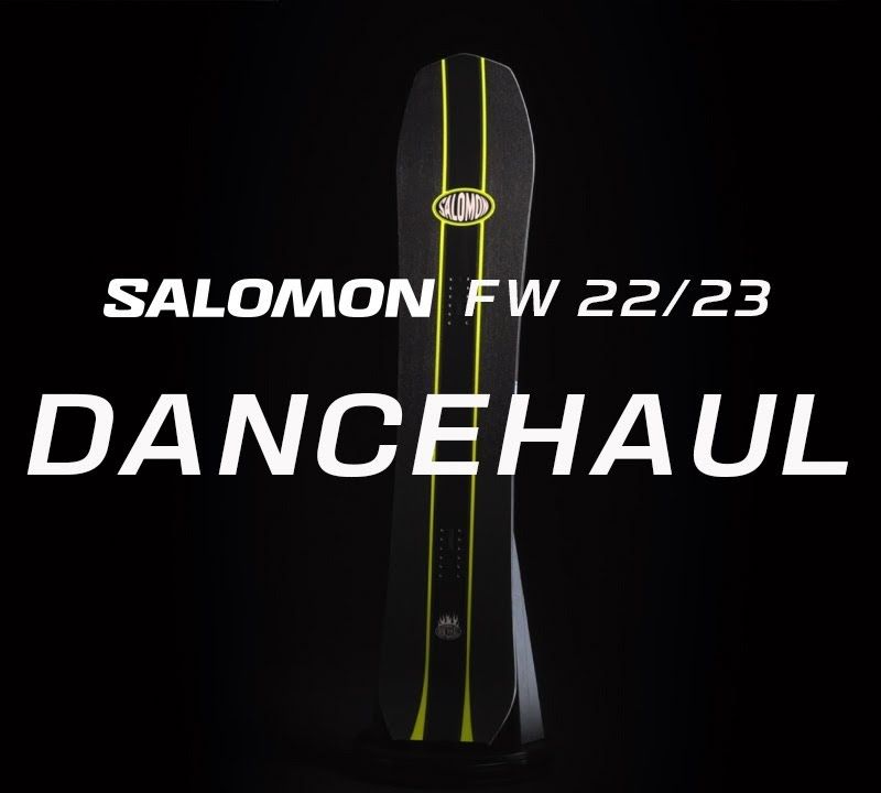 Сноуборд Salomon Dancehaul black/yellow L47017800 13