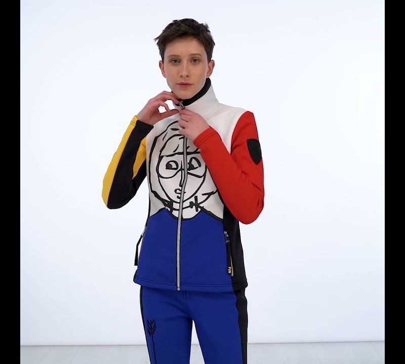 Дамско софтшел яке Rossignol Brady Soft multicolor 9