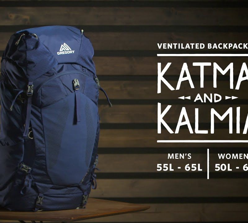 Gregory Katmai 55 l M-L мъжка раница за трекинг вулканично черно 10