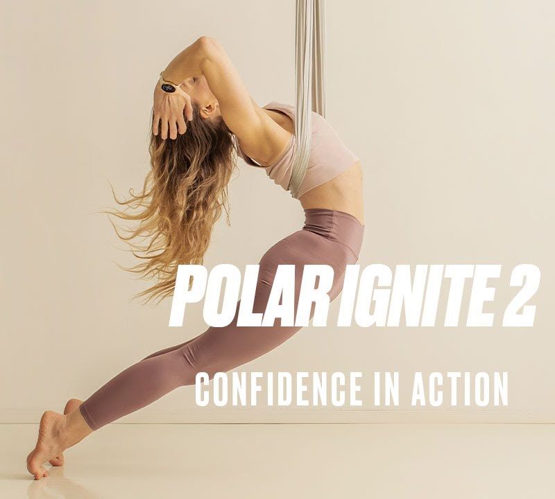 Zegarek Polar Ignite 2 beżowy 11