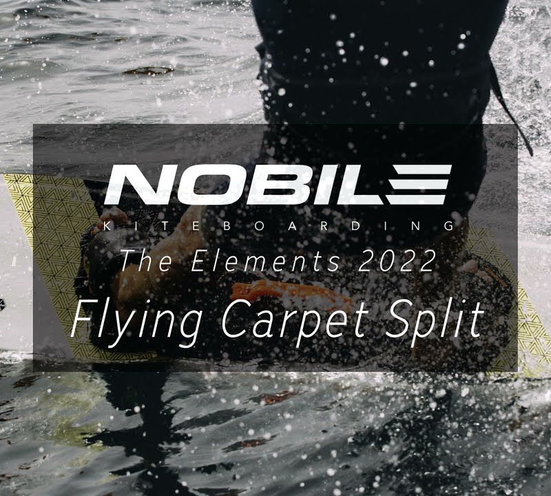 Nobile Flying Carpet Split сгъваем кайтборд черен/сив K22 7