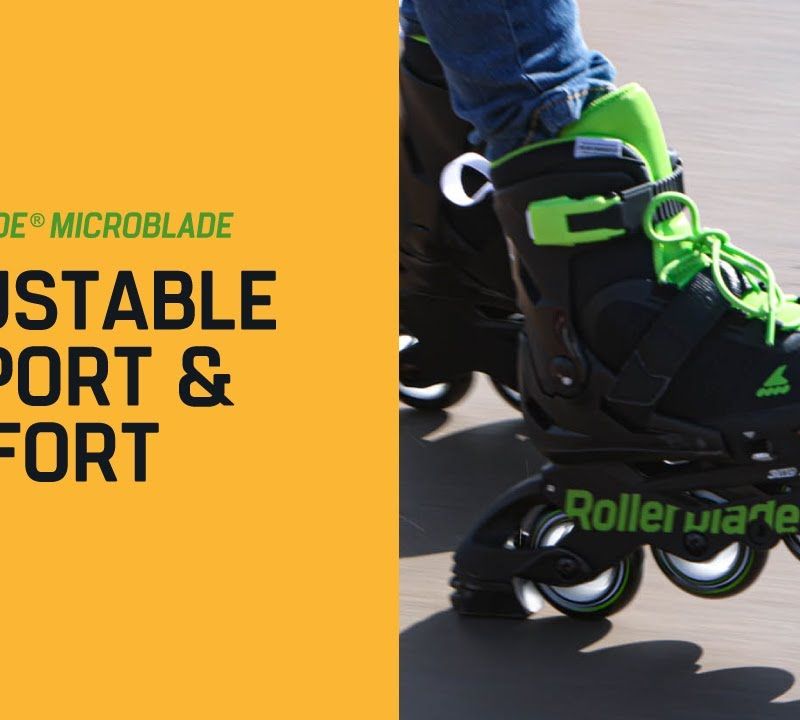Детски ролери Rollerblade Microblade тъмно синьо и оранжево 07221900 174 14