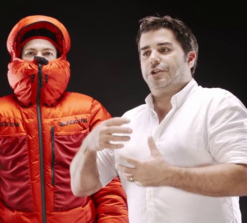 Експедиционен костюм BLACKYAK Watusi Mountaineering fiery red 19