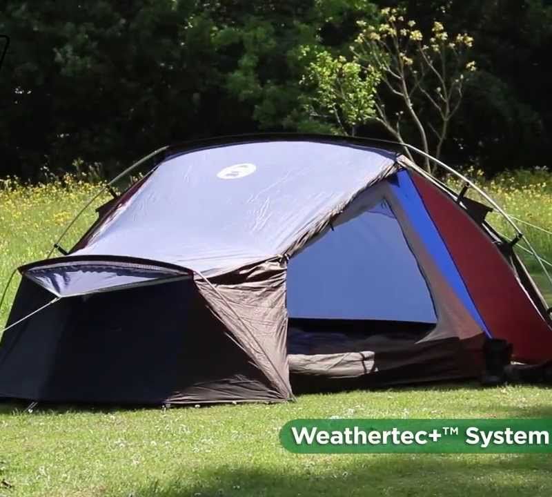 Coleman Cobra 3-местна палатка за трекинг сива 2176908 11