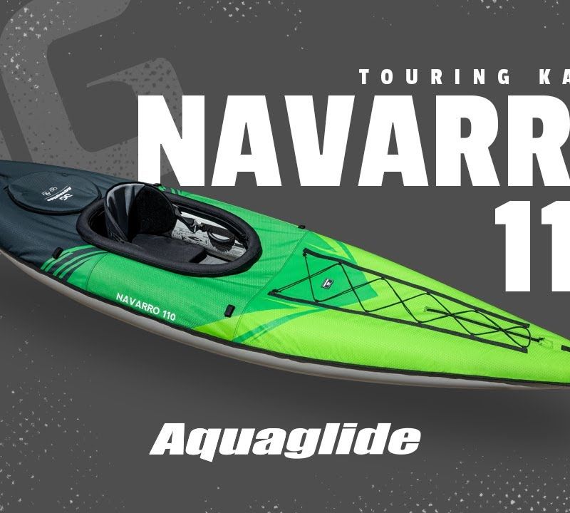 Aquaglide Navarro 110 надуваем каяк за 1 човек 10