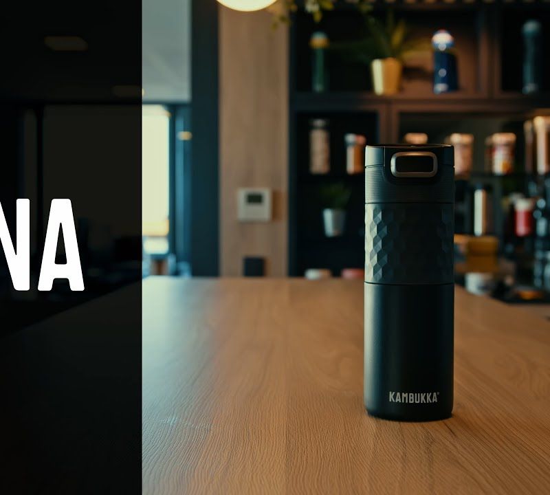 Kambukka Etna Grip термочаша 500 ml черна едва ли не бежова 12