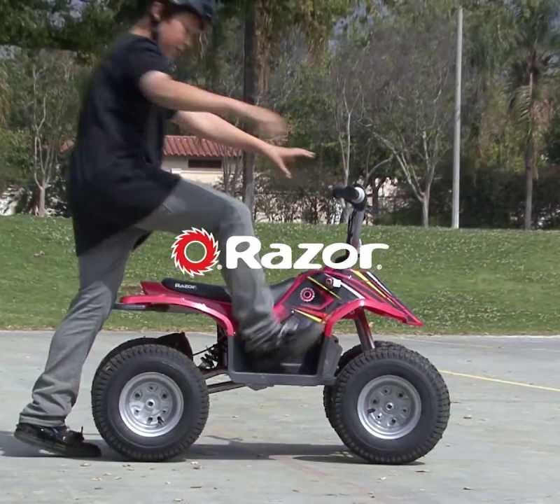 Детски четириколки Razor Dirt черни 25186501 11
