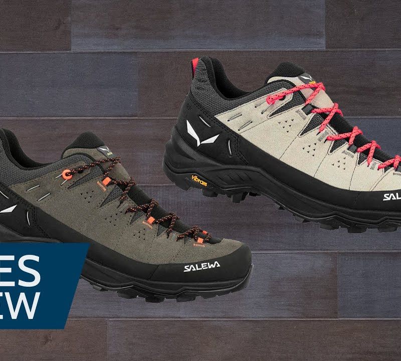 Мъжки ботуши за трекинг Salewa Alp Trainer 2 raw green/black 11