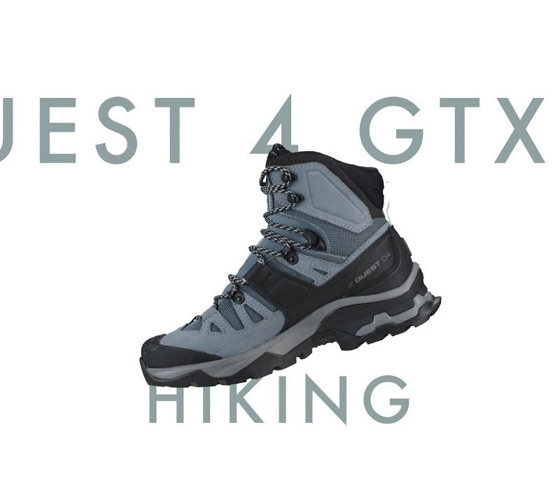 Дамски ботуши за трекинг Salomon Quest 4 GTX magnet/black/sun 20