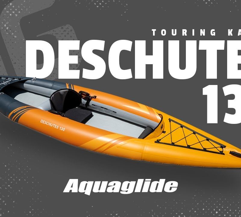 Aquaglide Deschutes 130 оранжев надуваем каяк за 1 човек 584120126 10