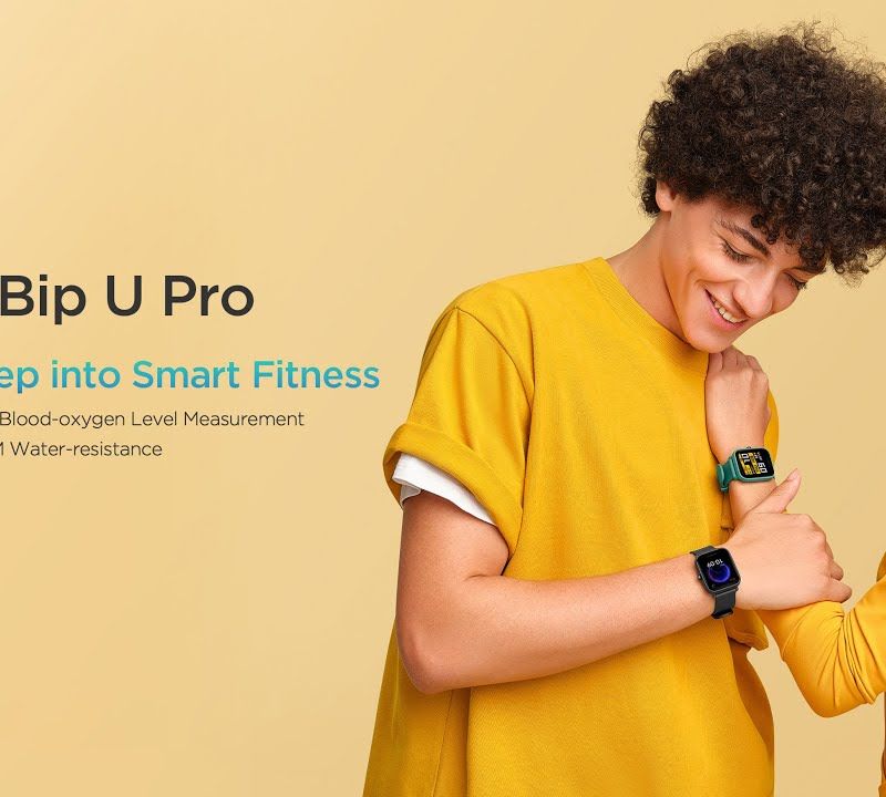 Amazfit Bip U Pro часовник черен W2008OV1N 6