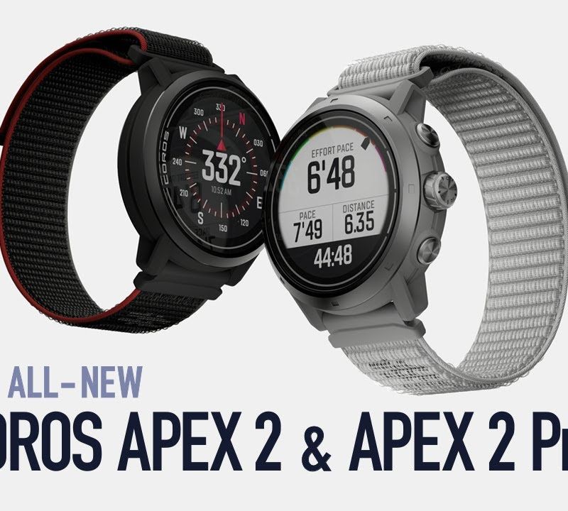 COROS APEX 2 GPS Часовник за открито черен WAPX2 9