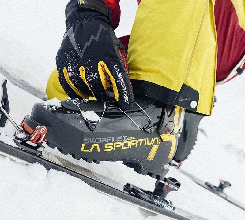Ски обувки La Sportiva Skorpius CR II black/yellow 16