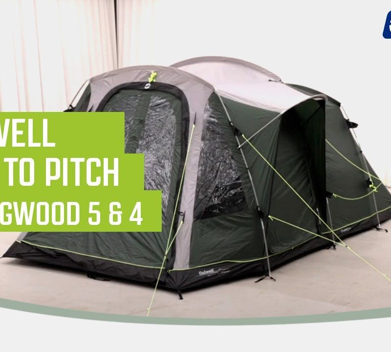 Палатка за къмпинг за 4 човека Outwell Springwood green 111210 6