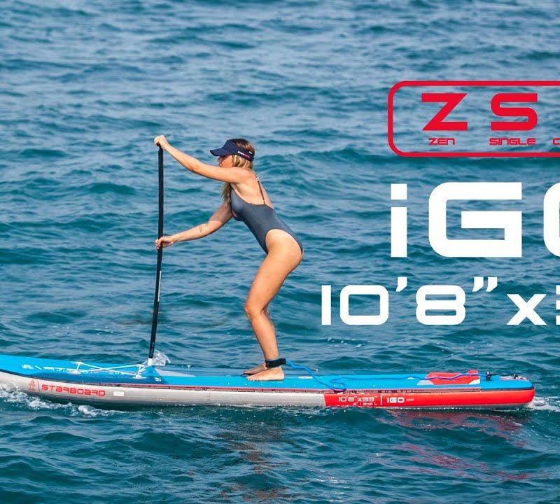 SUP STARBOARD iGO Zen SC 10'8 син 13