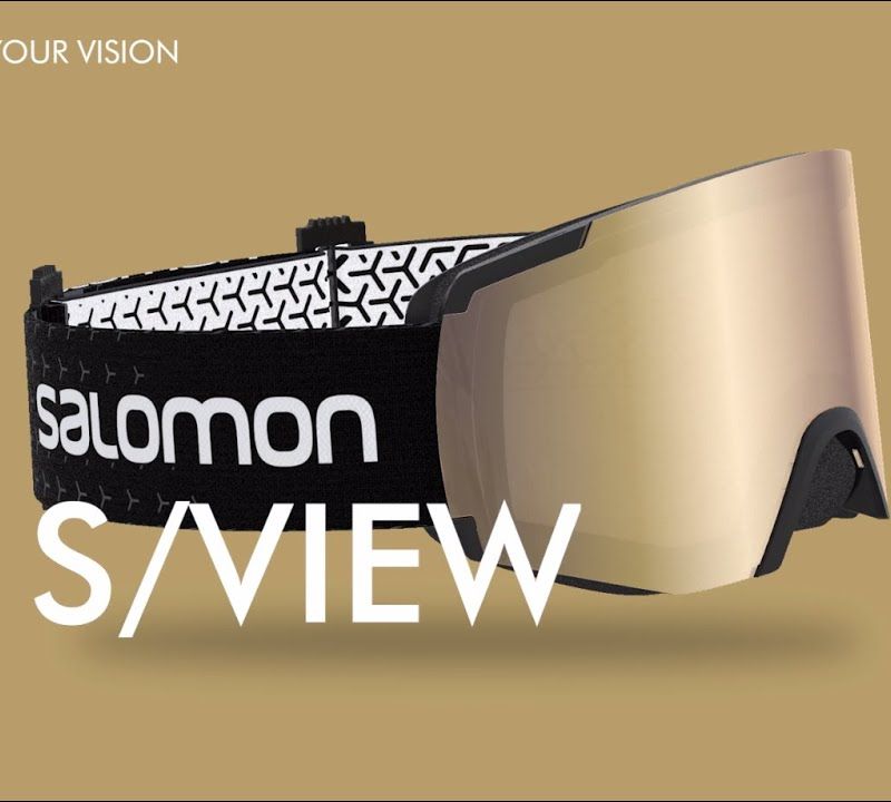 Ски очила Salomon S/View черни L41153100 7