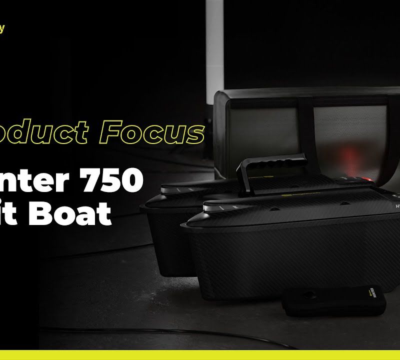 Лодка за стръв Ridgemonkey Hunter 750 черна RM469 8