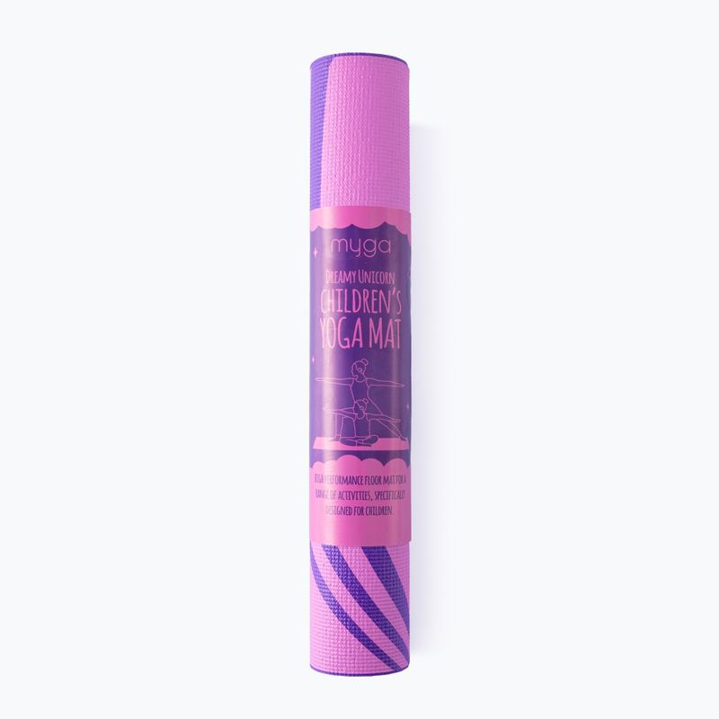 Постелка за йога Myga Unicorn 3 mm purple 9