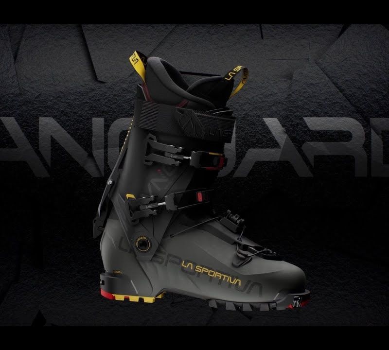 Мъжки ски обувки La Sportiva Vanguard carbon/yellow 19