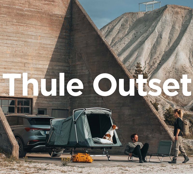 Палатката 3-местна Thule Outset Towbar dark slate 13