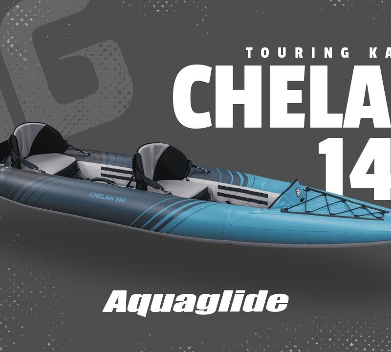Aquaglide Chelan 140 blue 584121105 Надуваем каяк за 2 лица 8