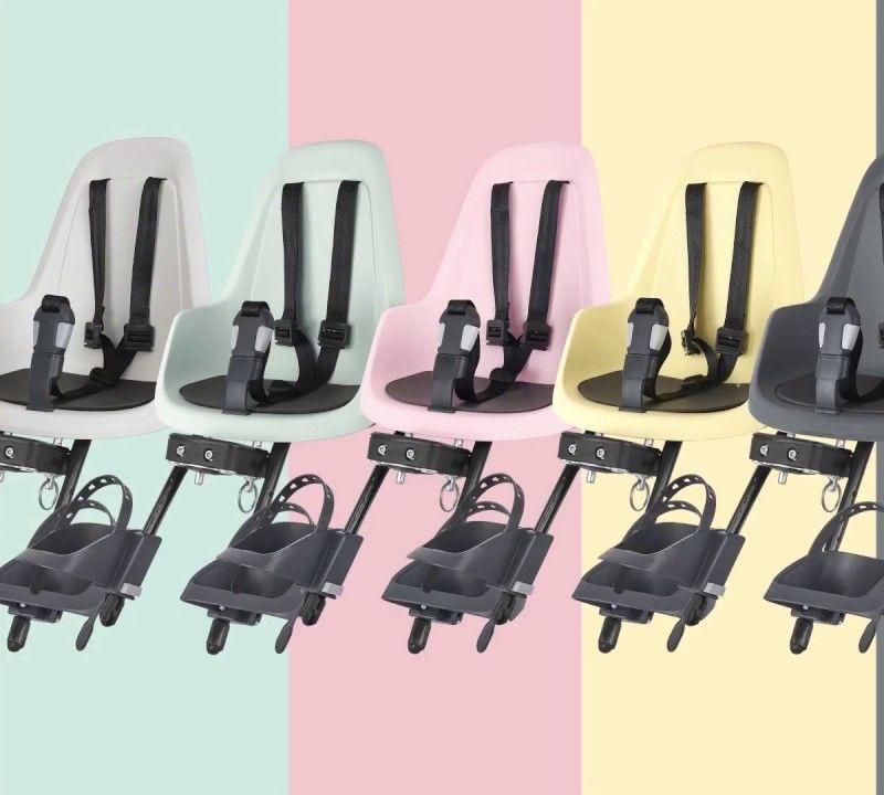 Седалка за велосипед bobike Go Mini памучен бонбон розов 6