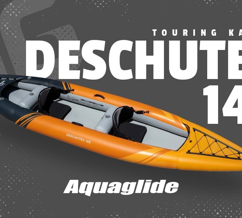 Aquaglide Deschutes 145 оранжев надуваем каяк за 2 човека 584120127 11