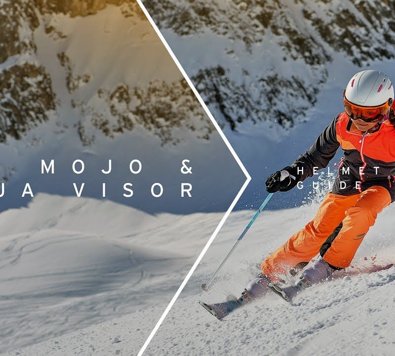 Детска ски каска HEAD Mojo Visor S2 в бяло и черно 328152 12