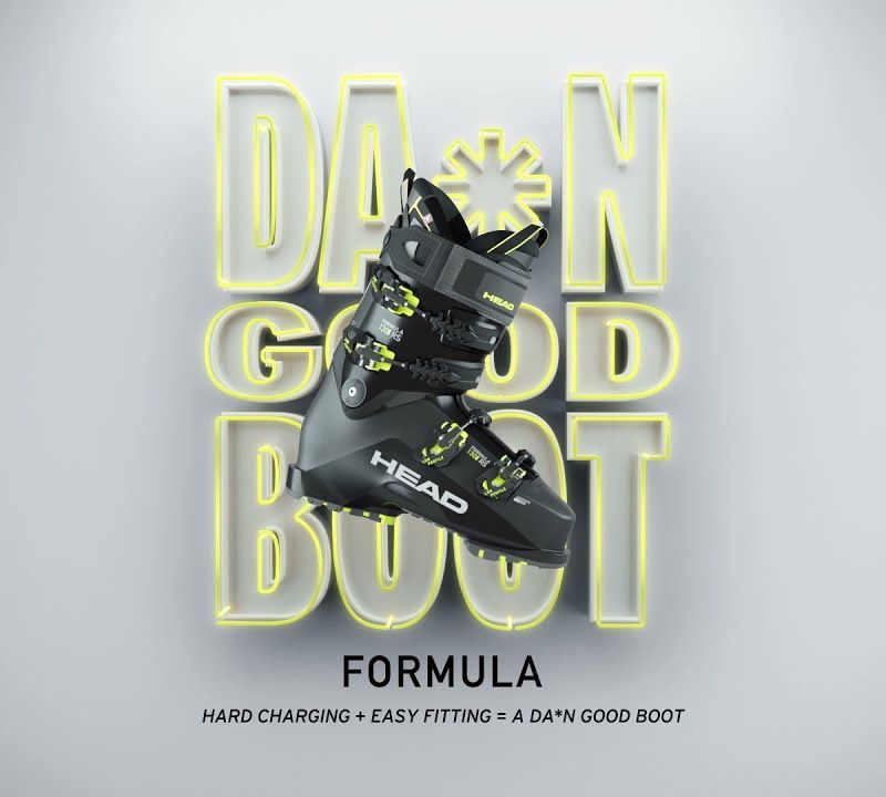 HEAD Formula 100 ски обувки черни 601171 10