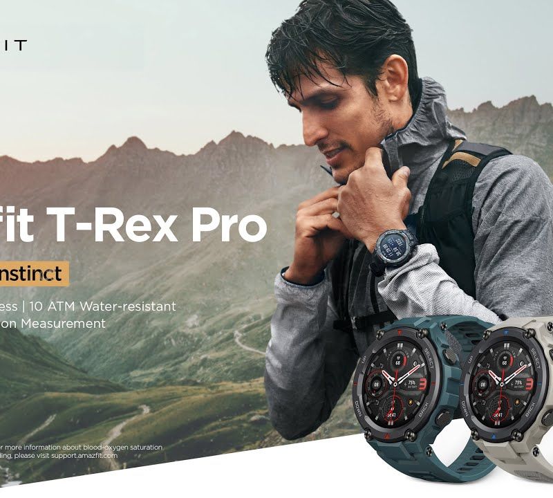 Amazfit T-Rex PRO часовник син W2013OV2N 8