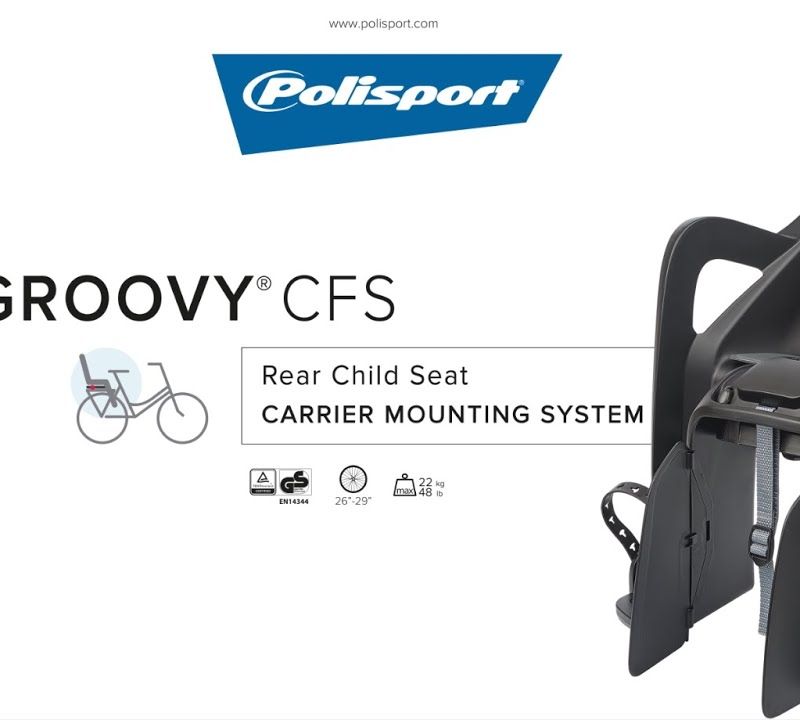 Детска седалка за велосипед POLISPORT Groovy CFS FO кафява 8406100016 7