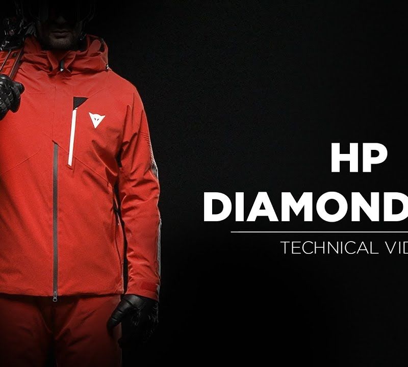 Мъжко ски яке Dainese Hp Diamond II S+ fire red 9