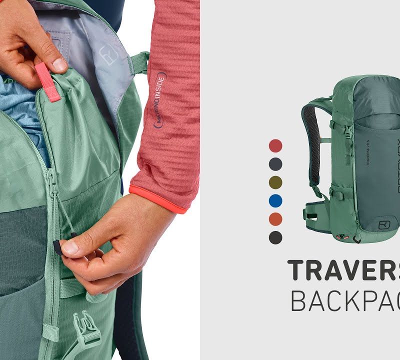 Ortovox Traverse 40 раница за трекинг червена 48544 9