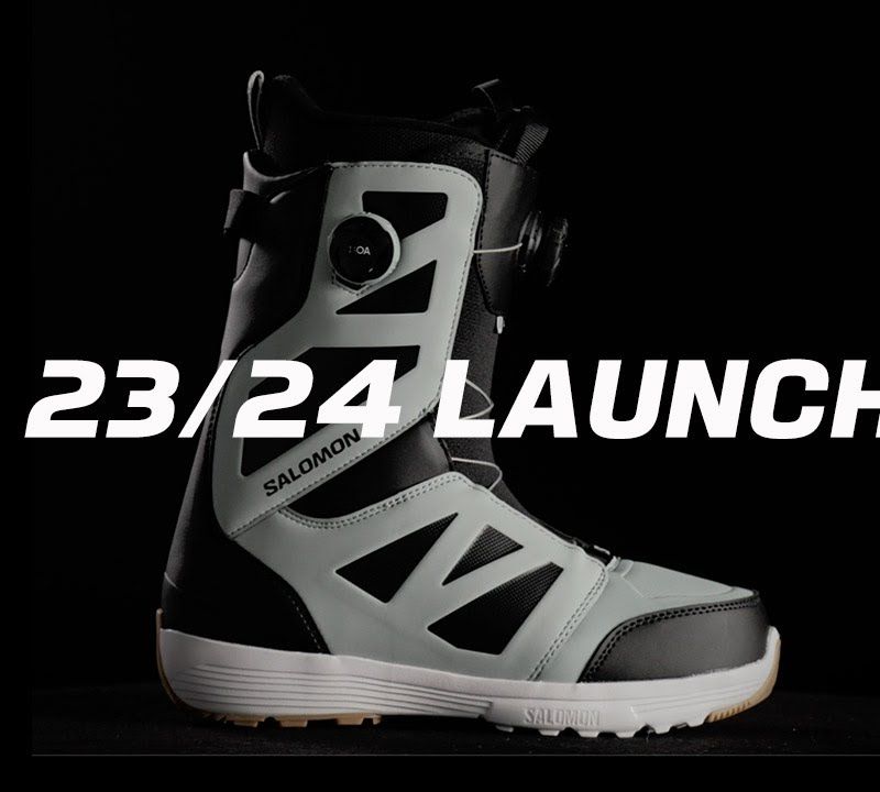 Мъжки сноуборд обувки Salomon Launch Boa SJ Boa black/black/white 12