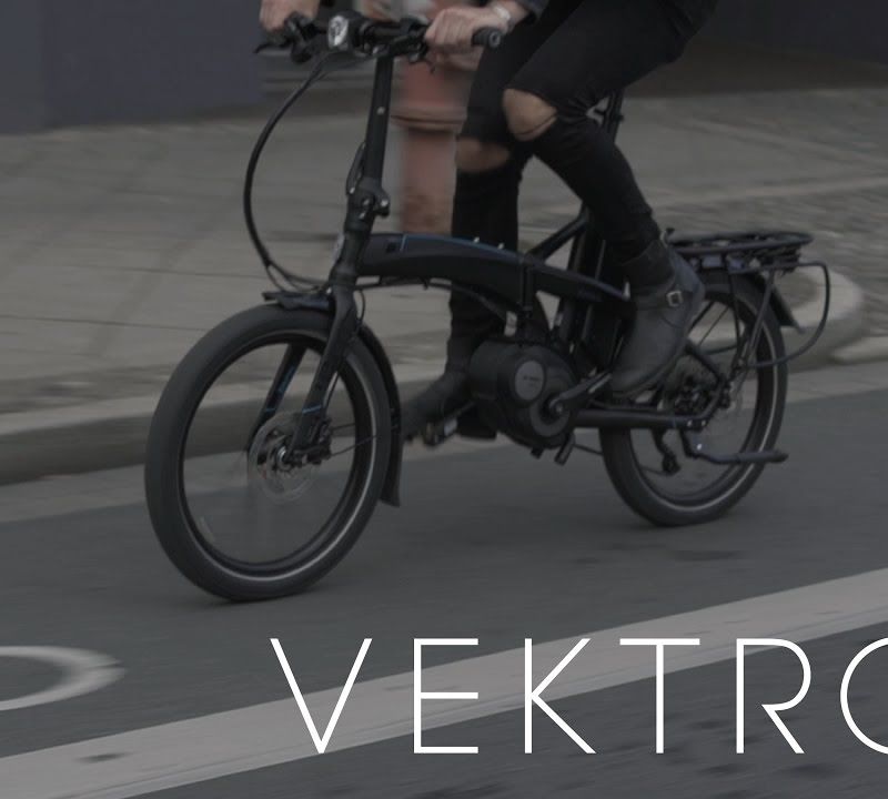 Tern Vektron Q9 Active електрически велосипед син 5