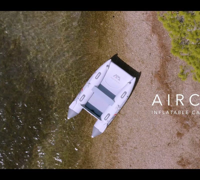 Понтон 11'0″ Aqua Marina AIRCAT Катамаран biały BT-AC335 7