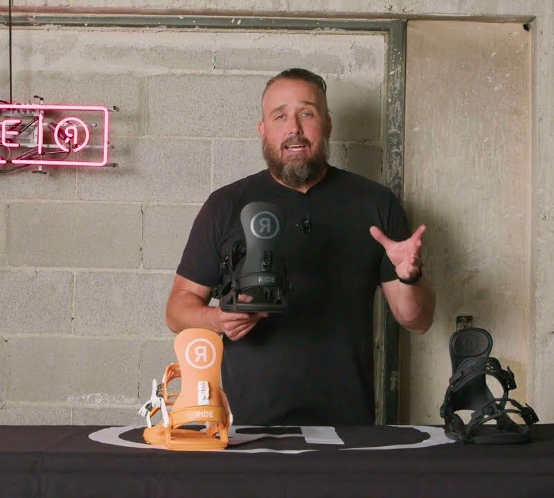 Дамски сноуборд връзки Ride CL-2 black 6