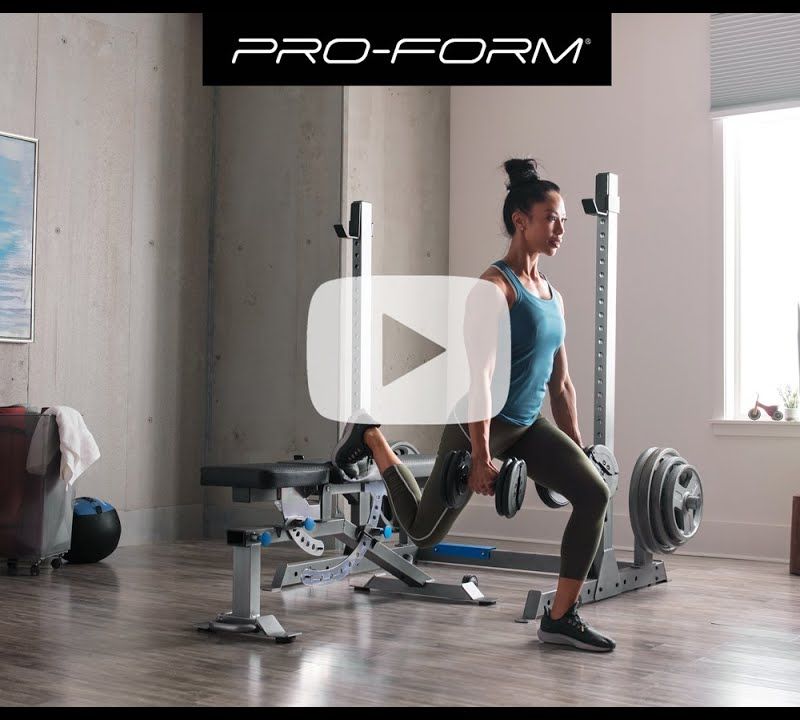 Регулируема тренировъчна пейка ProForm Sport Xt 1320 черна PFBE01320 15