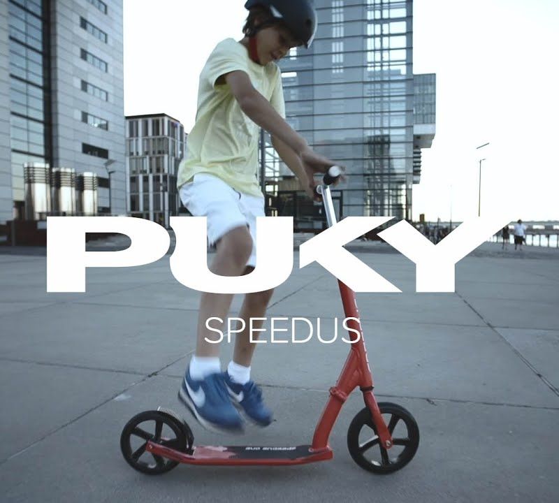 Детски скутер PUKY SpeedUs ONE червен 5000 15
