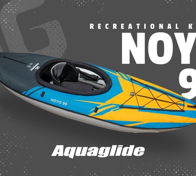 Aquaglide Noyo 90 blue 584119111 Надуваем каяк за 1 човек 11
