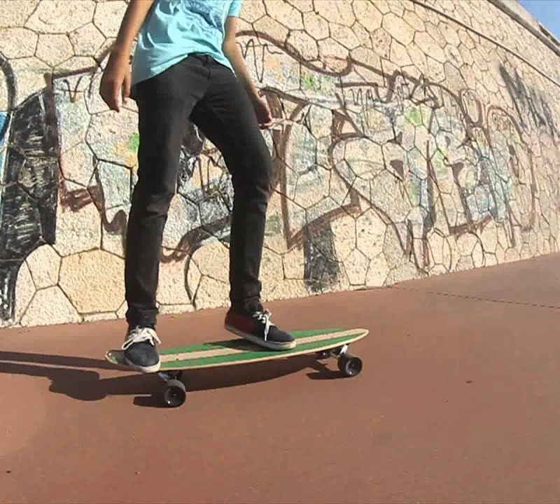 Street Surfing Kicktail 36 Rumble Jungle сърфборд черен 0614007/2 11